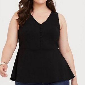 Torrid Peplum Top